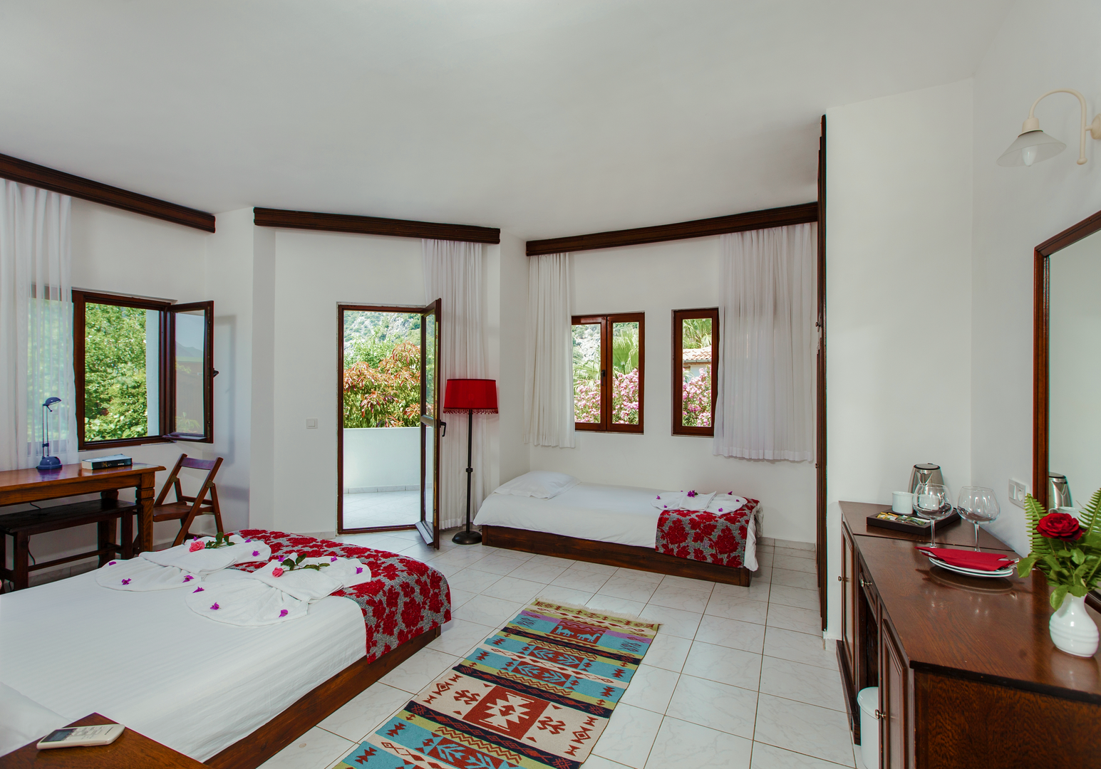 3-Bett-Zimmer im Aida Hotel