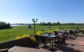 Die Restaurantterrasse