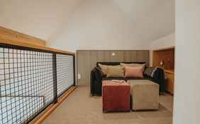 Lesebereich im Maisonette Doppelzimmer