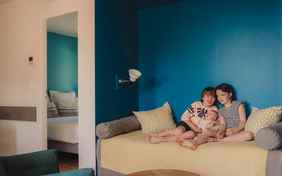 Schlafsofa im Wohnbereich