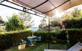 Garten vorm Appartement