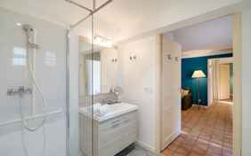 Blick ins neue Badezimmer