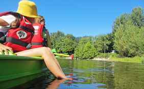 Kanufreunde wählen zwischen der 5- oder 7-tägigen Tour