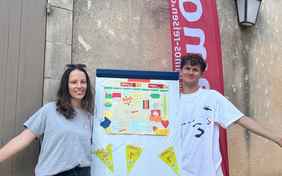 In der vamos Kinderbetreuung