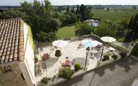 Die Gemeinschaftsterrasse