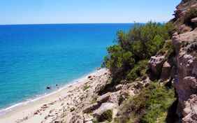 30 km entfernt lockt das Mittelmeer (hier: Leucate, 40 km)