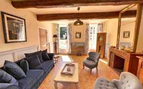 Wohnzimmer Appartement "Sauge"