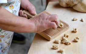 ...Pasta herstellen (und essen natürlich)