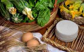 Saisonal, regional und bio genießen - im Restaurant werden fast ausschließlich eigene Produkte verwendet