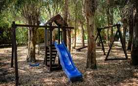 Ein schattiger Ort zum Spielen