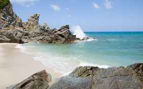 Die Badebucht unterhalb vom Pirapora - Foto: Ingo Wandmacher