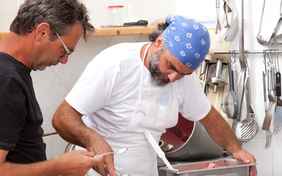 Selbstgemachtes Eis! - Foto: Ingo Wandmacher