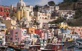 Die malerische Insel Procida.