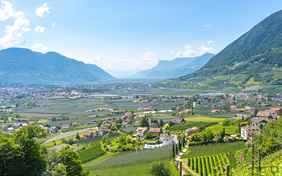 Partschins-Meran-Fernblick