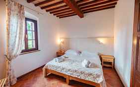 Schlafzimmer im Gutshof Eucalipti