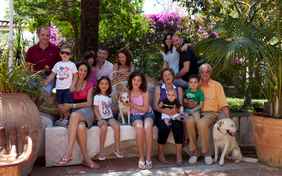 Ihre Gastgeber: Familie Montone - Foto: Ingo Wandmacher