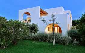 Villino auf der Landseite