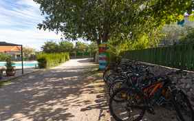 Erkunden sie die Umgebung auf dem Rad