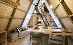 Luxury Hottub Cabin Wohnküche