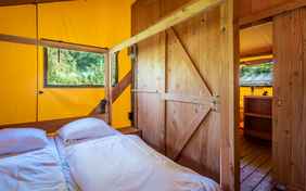 Safari-Zelt Comfort Schlafzimmer