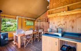 Safari-Zelt Comfort Wohnküche