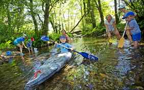 Spaß in der vamos Kinderbetreuung (Oster-, Sommer und Herbstferien, 3-13 Jahre) - Foto: Philip Nürnberger