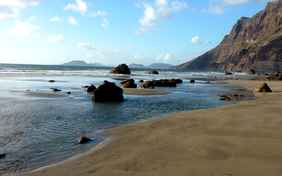 Strand Risco de Famara
