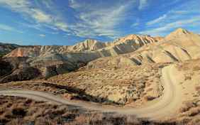 Die beeindruckende Wüste von Gorafe (ca. 30 km)
