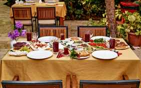 Fangfrischen Fisch und türkische Köstlichkeiten - hier kann man sich verwöhnen lassen!