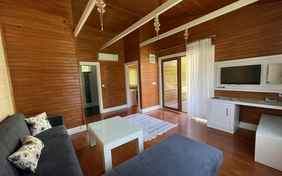 Wohnzimmer des Suite Bungalow