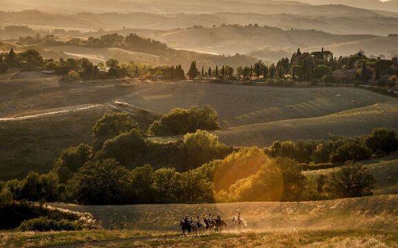 Ausritt Toskana